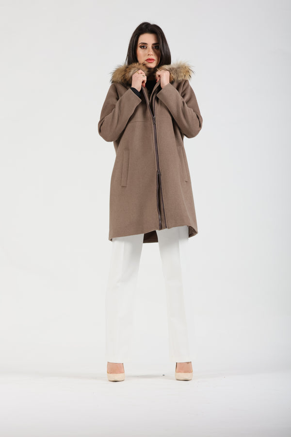 Cappotto misto lana